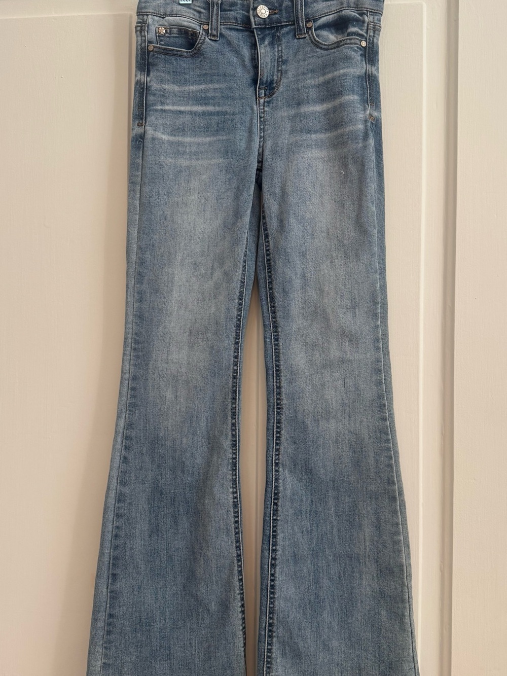 Celebrity Pink Light Blue Flare Jeans